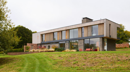 Contemporary Architecture One off Houses Sarum House 02 jpa