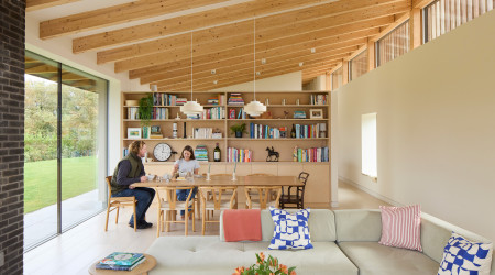 Contemporary Architecture One Off House Meadow House 09 jpa